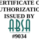 Certificate of Authorization Issued by ABSA